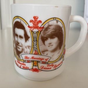 Commemorative Prince Charles and Lady Diana Wedding Mug